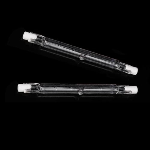 R7S Halogenlampa 125mm 1000W 230V halogen R7S J125mm 500W 110V glödlampa för strålkastare, säkerhetsljus, landskapsljus och arbet 1PC 220V-1000W