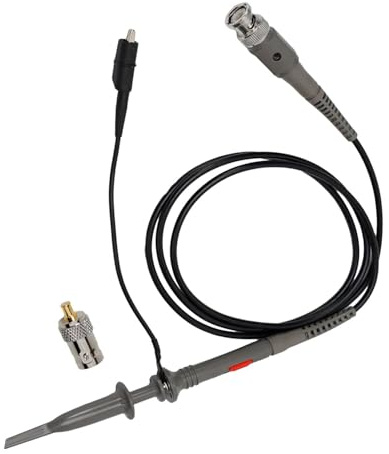 P6100A Oscilloscope Probe DC-6MHz DC-100MHz Scope Clip Probe + Adapter
