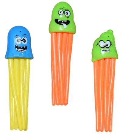 Gogogmee 3stücke Spielzeug Oktopus Badewannenspielzeug Tauchen Wasser Spielzeug Für Kleinkinder Junge Mädchen Als Geschenk Badespaß Sicher