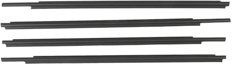 Guarnizione per portiera auto 4 Strisce Di Tenuta In Gomma Per Auto Adesivi Modanature Per Porte E Finestre Ricambio 681600C020 Per Toyota Per Sequoia 2008-2022 Auto Guarnizione Finestr
