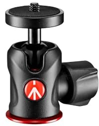 Manfrotto 492 Centre Ball Head, for Camera Tripods, Ball Head in Lightweight and Strong Aluminium, Camera Stabilizer, Photography Accessories, Simple and Intuitive