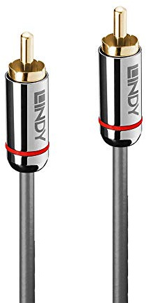 LINDY 35341 - Cavo audio coassiale digitale Cromo Line, 3 m, colore: Antracite