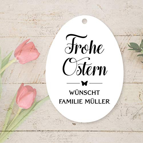 Geschenkanhänger Frohe Ostern Tags Etiketten Gift Tags Ei