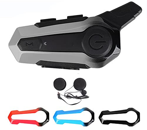 Interphone Bluetooth Écouteur Interphone Universel Réduction Du Bruit pour Intégrale 3 Couleurs Cadre