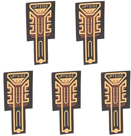 Lot de 5 Autocollants D'amélioration du Signal de Téléphone Portable pour Améliorer la Réception et Augmenter Le Signal D'antenne, Large Application pour Les Navires Les Ascenseurs