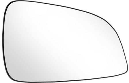 Mingke Wing Mirror Glass Driver Side Replacement for Vauxhall Astra H MK5 2009-2013 Side Mirror Glass Heated With Backing Plate