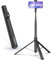 KraftGeek Automatic Tripod for iPhone, 66 Phone Tripod Selfie Stick for Cell Phone, Tripod Stand with Remote for Video Recording, Black