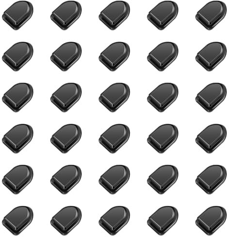 30 Stück Unsichtbare Klebehaken, Schwarze Selbstklebende Haken, Schwarze Handtuchhaken, Selbstklebende Kleiderhaken, Badezimmerhaken, Wandhaken, Autoschlüsselhaken
