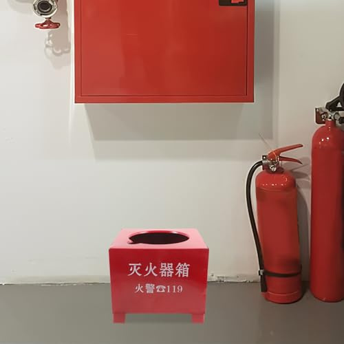 UTHCLO Soporte para Extintor de Incendios de Hierro Resistente Base Profesional para Extintor Doméstico de 2-4 Kg Kit de Montaje Seguro para Hogares y Oficinas