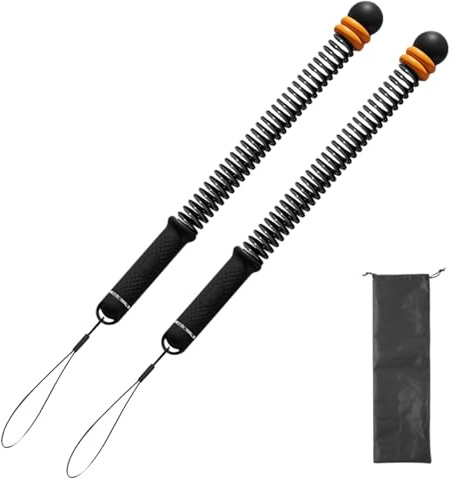 Battle Rope Ohne Seil, A pair Flexible Battle Rope, Portable Heavy Kampfseile, Krafttraining Tragbare Fitnessgeräte Für Frauen Männer Muskelaufbau