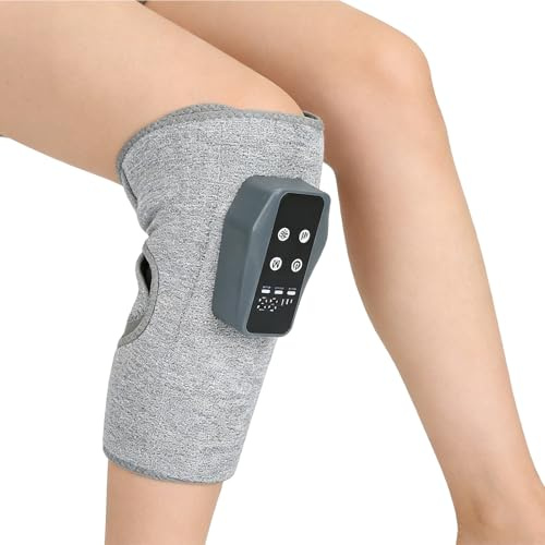Masseur de jambes chauffant – Appareil de relaxation musculaire rechargeable, compression du mollet sans fil pour le travail, le spa, les soins aux personnes âgées | Lieu de travail, voyage, maison