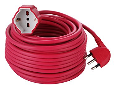 VELAMP PROHD16S-IT-20 Prolunga Giardino 20Mt, Presa Shuko It, Viola