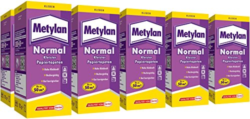 Metylan Normal Tapetenkleister, 1 Päckchen mit 125 g Stück, MK40 (Normal Kleister 125 g | 10er Pack)