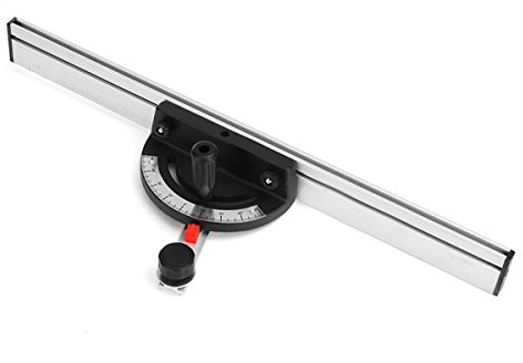 Vinkelgeringsvinkel styrmätare staket, YOUTTOO 60 cm bandsåg router bord vinkel geringsvinkel guide mätare staket bordssåg
