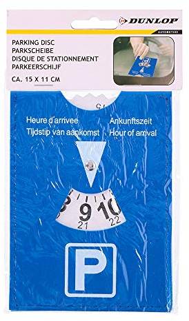 DUNLOP Automotive - Parkscheibe - Blau