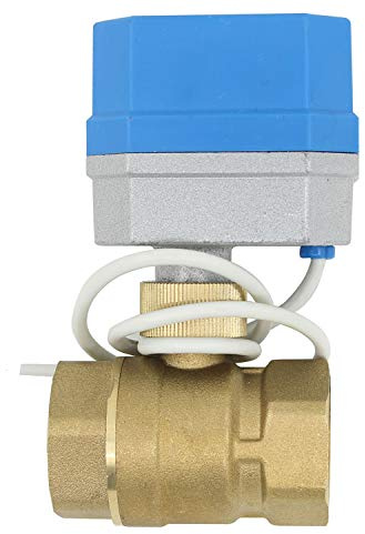 2-Wege-Ventil, motorisiert, Elektromagnetventil, 220 V, elektrisches Kugelventil 1/2 3/4 1 1-1/4 1-1/2 2 Zoll (DN25-1 Zoll)