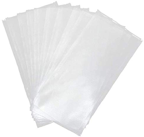 POFET PVA Karpfen Angeltaschen Schnelle wasserlösliche Köder Tasche für Boilie Rig Solid Baits Karpfen Angelausrüstung Angelgerät Zubehör (7 × 15CM)