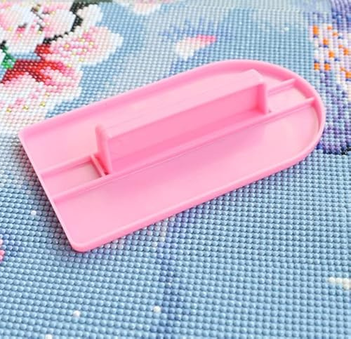 Cake Decoration Icing Smoother Paddle Fondant Polisher Finisher Sugarcraft Cups (Pink)