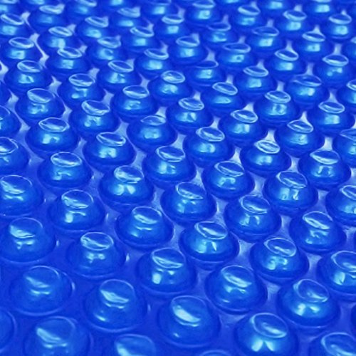 Kavolet Pellicola solare per piscina, rotonda, in PE, 250 cm, colore: blu