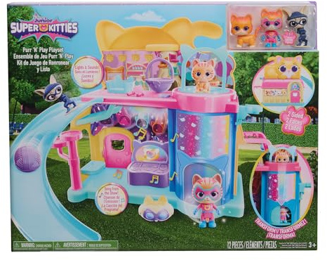 SuperKitties Purr N Play Playset