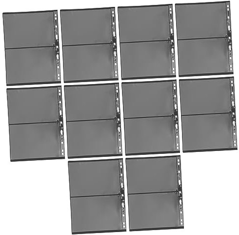 SEWACC 10stücke Haushalt Briefmarken Sammeln Mit Münzhaltern Und Kartensammleralbum Für Briefmarkensammelzubehör Und Briefmarkensammlungsalbum