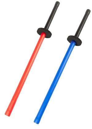 Baoblaze 2x Foam Training Set Martial Arts Training Equipment Portable Anti-slip Padded Sparring Bokken for smanship Adults, 90cm