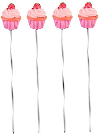 Amosfun Hochwertige Backhilfe 4 Stück Kuchenteststifte Aus Edelstahl Ideal Zum Testen Von Keksen Und Muffins