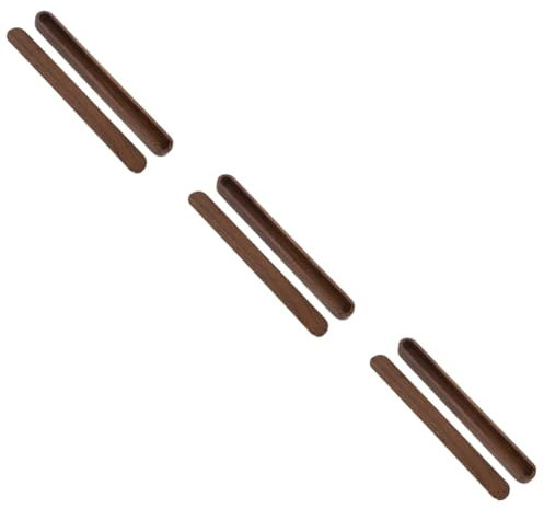Cabilock 3er-box Essstäbchenbox Aus Schwarzem Walnussholz Besteck-organizer Für Die Arbeitsplatte Für Utensilien Sushi-stäbchen Essstäbchen Reiseetui Hölzern Dark Brown