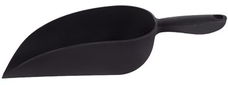 Toyvian Pelle de Jardin en Plastique à Bord Arrondi, Mini Truelle Ronde pour Planter des Fleurs, Grosse Pelle à Main Violet Sable, Outil Léger pour Balcon et Jardin, Entretien Floral