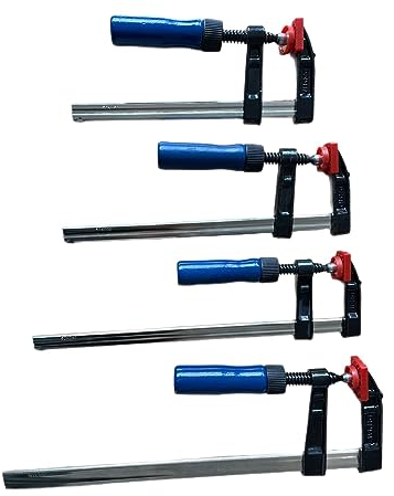 Leimzwingen Schraubzwingen 150/200/250 * 50 300x80mm je 2 Set 8 tlg