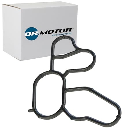 DR.MOTOR AUTOMOTIVE DRM0643 Ölfiltergehäuse-Dichtung Kompatibel mit OPEL Corsa D Schrägheck S07 1547975 1651285E00 55269518 | Kompatibel mit: ALFA ROMEO MITO, CHEVROLET AVEO Schrägheck, AVEO Stufenheck, CITROËN NEMO Großraumlimousine