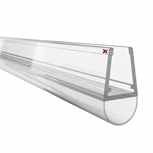 KRAUS Premium Duschdichtung DD-1 Duschtürdichtung für 6-8mm Glasstärke à 1000mm in transparenter Optik Duschdichtungen für Duschtüren & Duschkabinen Dichtungen vom Experten