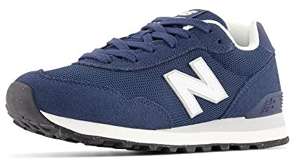 New Balance Women's 515 V3 Sneaker, Nb Navy/White/Aluminum Grey, 8.5