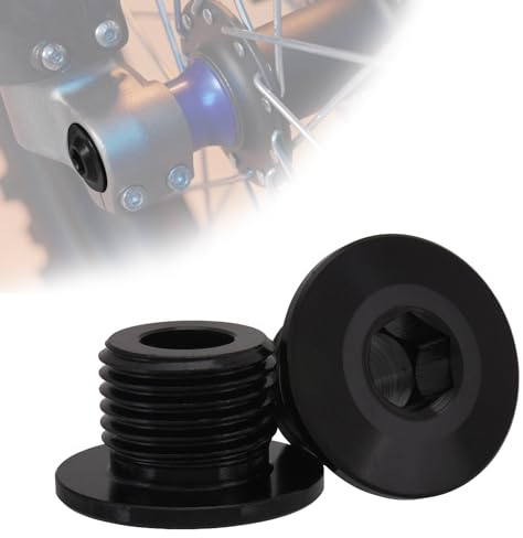 JFG RACING Sur Ron Front Wheel Axle Nut Screw,M16*1.5P Axle Lock Nut Bolts Screw for Electric Bike Sur Ron Light Bee X/S/L1E/X160/X260-Black