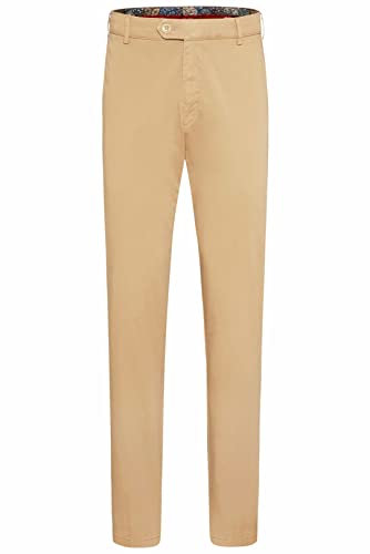 MEYER Pantalon Homme Bonn - Pantalon Chinois en coton Constant Colour - Taille, Couleur, 43 Marron clair, 33