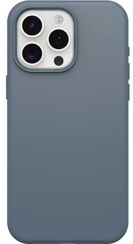 OtterBox Symmetry Series Schutzhülle für iPhone 15 Pro Max, Blau (Blau), rastet auf MagSafe EIN, Ultra-schlank, erhöhte Kanten schützen Kamera und Bildschirm