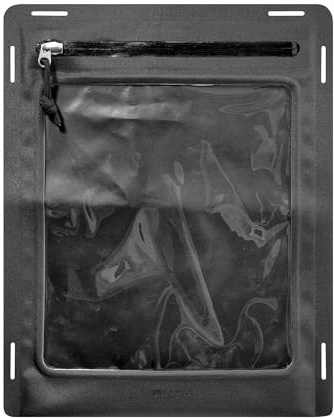 Tasmanian Tiger TT W-Pouch WR Wasserabweisende Dokumenten-Hülle, Handy-Hülle mit Molle-Adapter, Sichtfenster und Flausch-Klettfläche, Touchscreen-kompatibel
