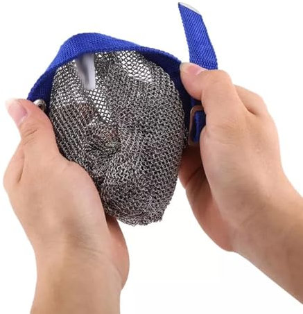ARHEORMUH Gant Anti Coupure Lot De 2 Gants Résistants À L'usure Et Aux Coupures For Abattoirs, Usines De Transformation Des Aliments, Gants De Sécurité Anti-coupures(XS)