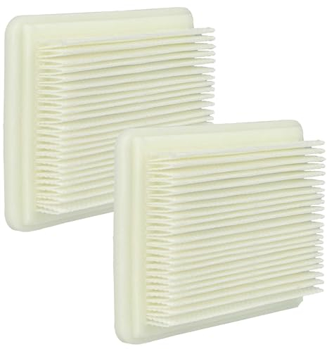 vhbw 2X Staubsaugerfilter kompatibel mit Bosch UniversalVac 18 Staubsauger - HEPA-Filter/Faltenfilter Weiß