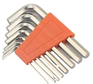 Juego de Llaves inglesas, Llave Allen Tipo L, Destornillador de Doble Punta, Juego de Llaves hexagonales, Llave Allen, Llave de Bola Plana, Llave de Estrella Torx, Juego de Llaves, herramien