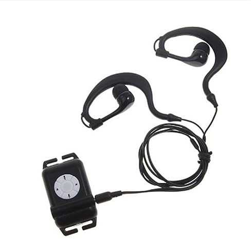 Joskeijky Mp3 per il Nuoto Lettore MP3 con Auricolare FM Mp3 per Surf Tipo Auricolare Clip Lettore Mp3 (8 GB)