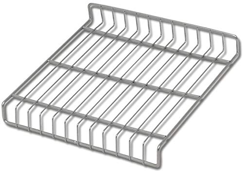 Gedotec Schuhrost Metall Schuh-Ablage für den Schrank-Schrank| Breite: 559 mm | Tiefe: 280 mm | Gitter Stahl silber RAL 9006 | Gitterrost für Garderobe - Flur & Diele | 1 Stück - Schuhgitter mit Clips