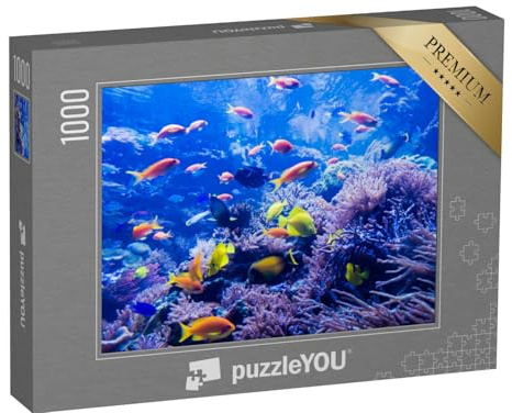 puzzleYOU: Puzzle 1000 Teile „schöne Unterwasserwelt“ – aus der Puzzle-Kollektion Tiere