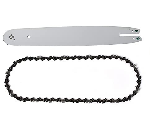 14 pulgadas Espadas y cadenas de motosierra 3/8 paso 50 eslabones para STIHL MS170 MS180 MS250 motosierra