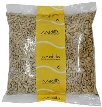 Meditts - Graines de Tournesol 500 gr | 100% Naturelles et Sans Sel | Riches en Protéines et Vitamine E | Snack Sain et Énergétique, Apto Keto et Vegan