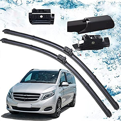 Scheibenwischer für Mercedes-Benz für Vito für Viano V-Klasse W447 2014 2015 2016 2017 2018 2019 Zubehör Auto Frontscheibenwischerblätter Bürsten