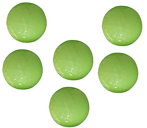 INOOMP 6stücke Beleuchtete Kugel Nachtball Spielzeug Fluoreszierende Bälle Leuchtende Spielzeuge Nachtbälle Hochwertige Materialien Lichtabsorbierend Kreatives Leuchtdesign