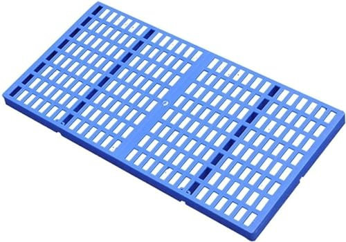 Gitterrost-Lüftungspalette Kunststoff-Palette, Feuchtigkeitsbeständige Bodenmatte aus Brettern for Keller, Kühlhäuser, Supermärkte, Supermarktgaragen, Außenschränke(90X30X3CM)