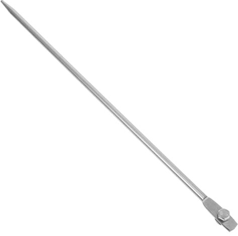 Angoily Erdungsstab 50Cm Verzinkter Erdspieß Für Elektrozaun Und Außenbereich Robuster Erdungsstift Für Sichere Haus- Und Gartenelektrik