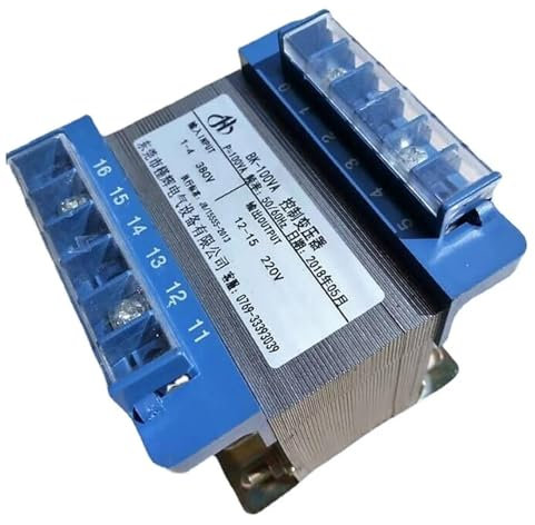 EDXFICDQ Transformador de Control de 380 V a 220 V, 100 W, BK-100VA, Transformador primario de 380 V, secundario de 220 V